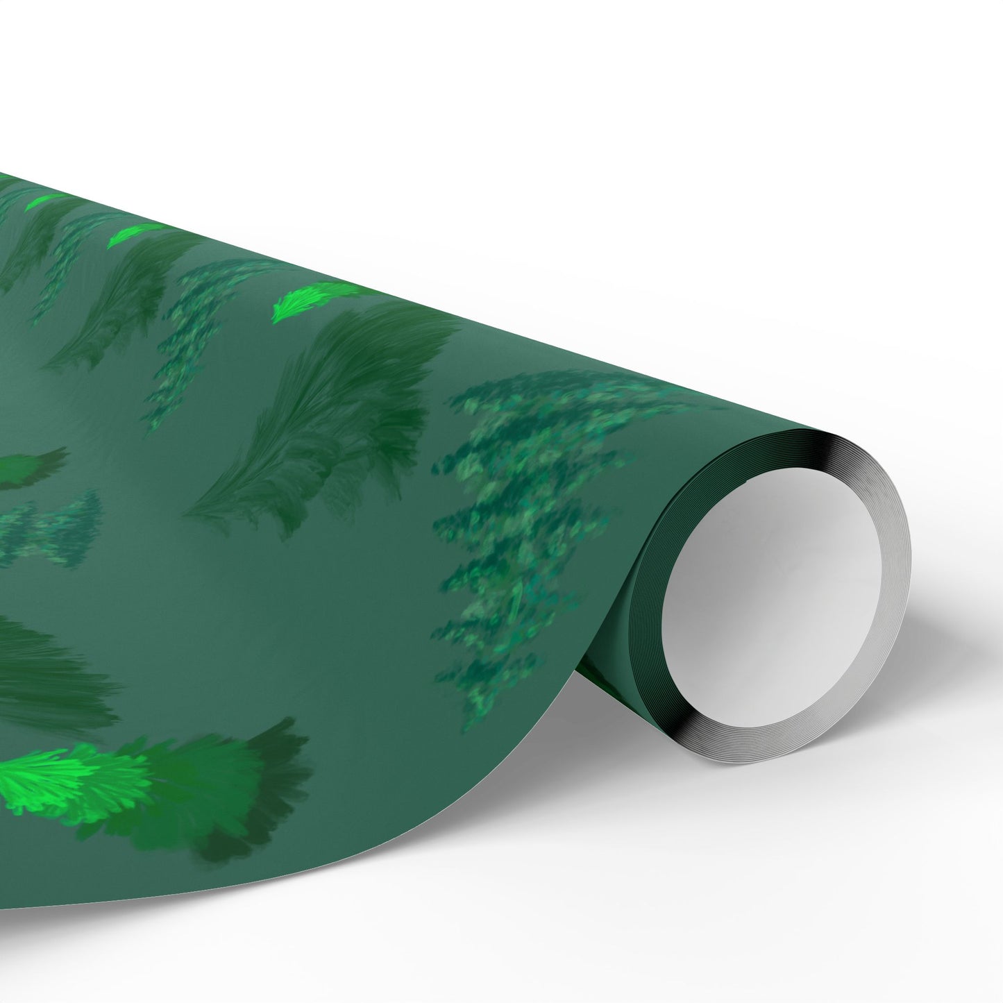 Evergreen Tree Wrapping Paper