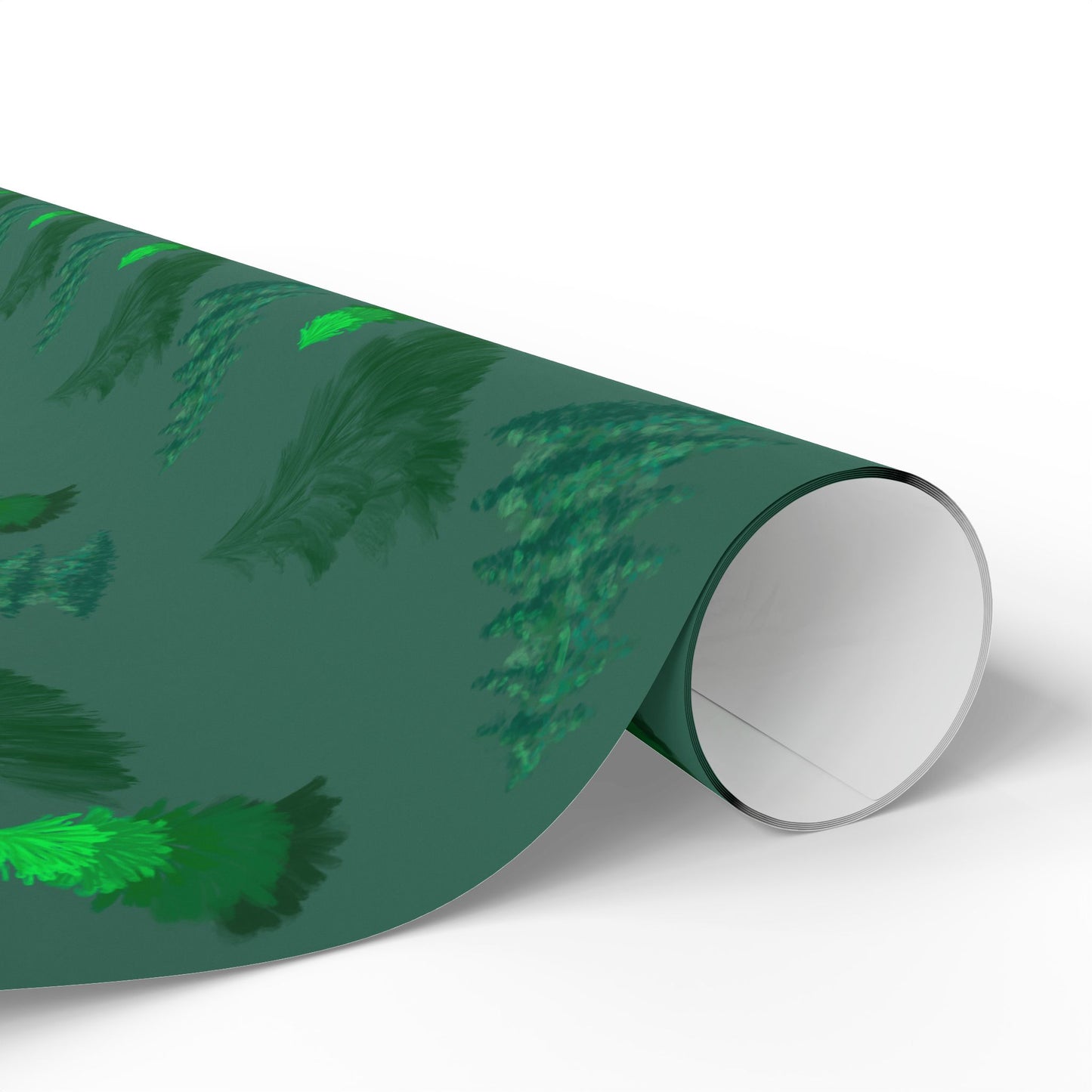 Evergreen Tree Wrapping Paper