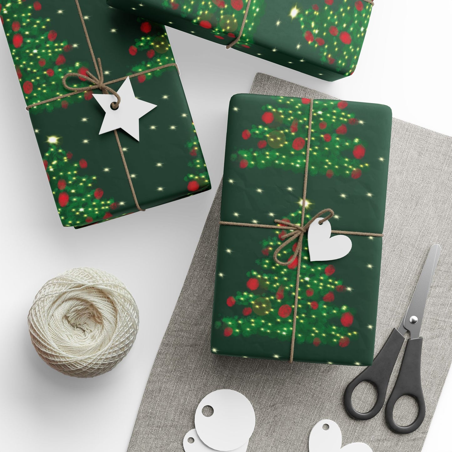 Christmas Tree Wrapping Paper