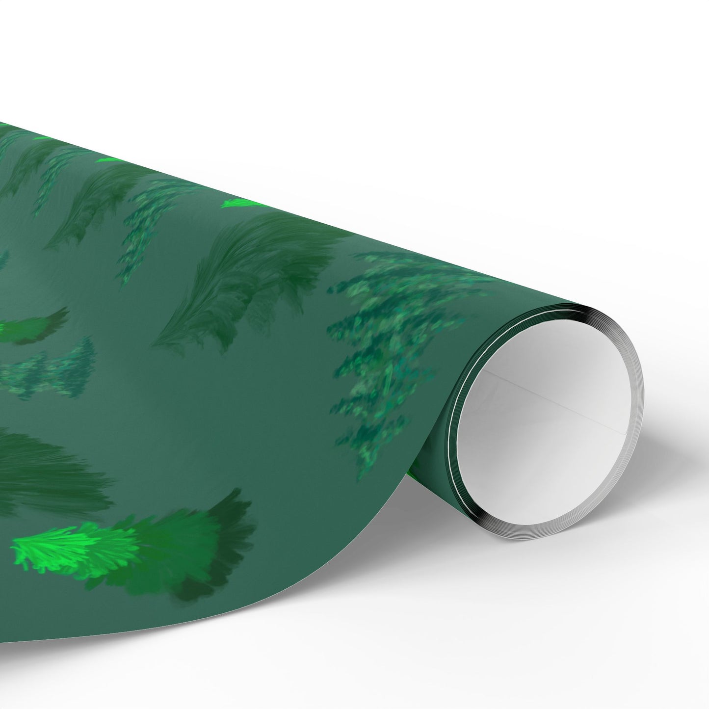 Evergreen Tree Wrapping Paper