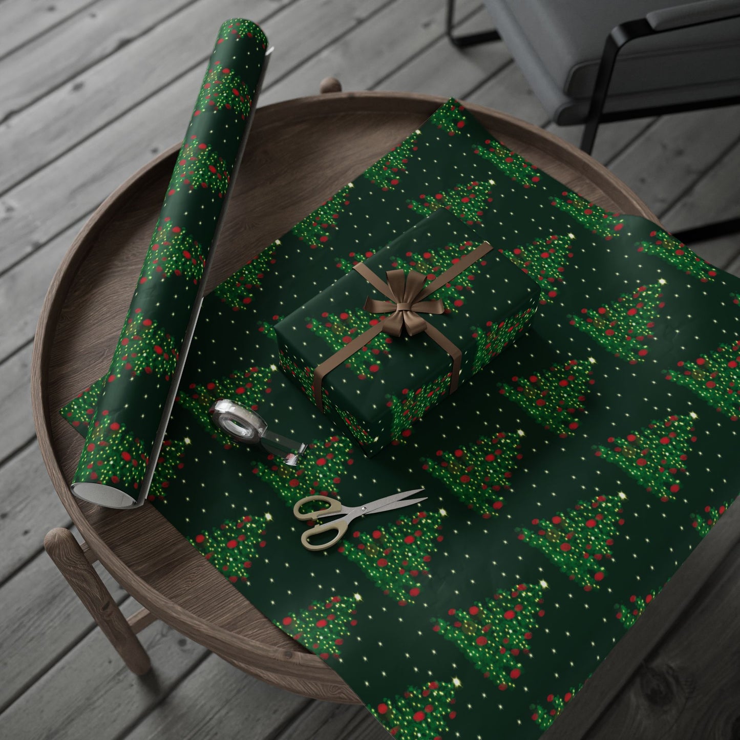 Christmas Tree Wrapping Paper