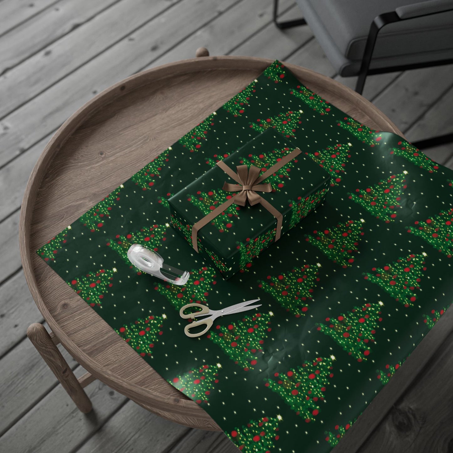 Christmas Tree Wrapping Paper