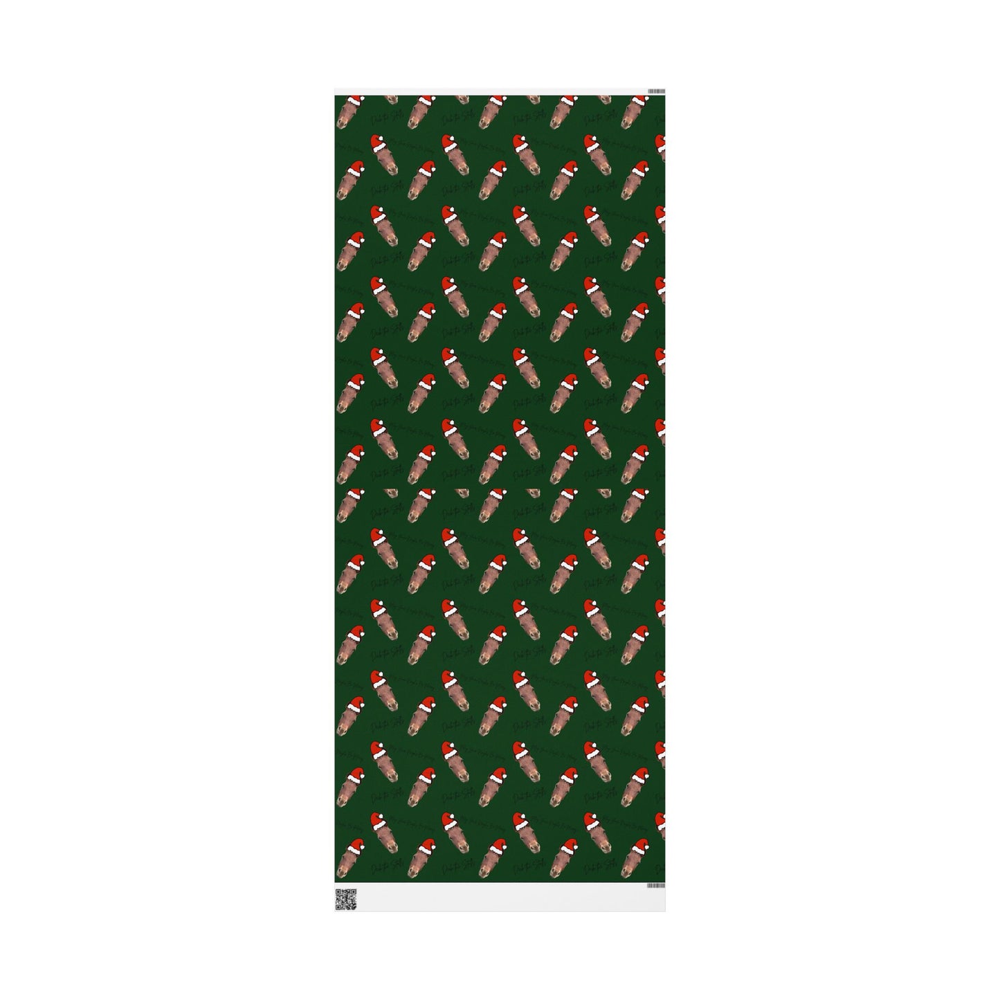 Deck the Stalls Wrapping Paper-Green