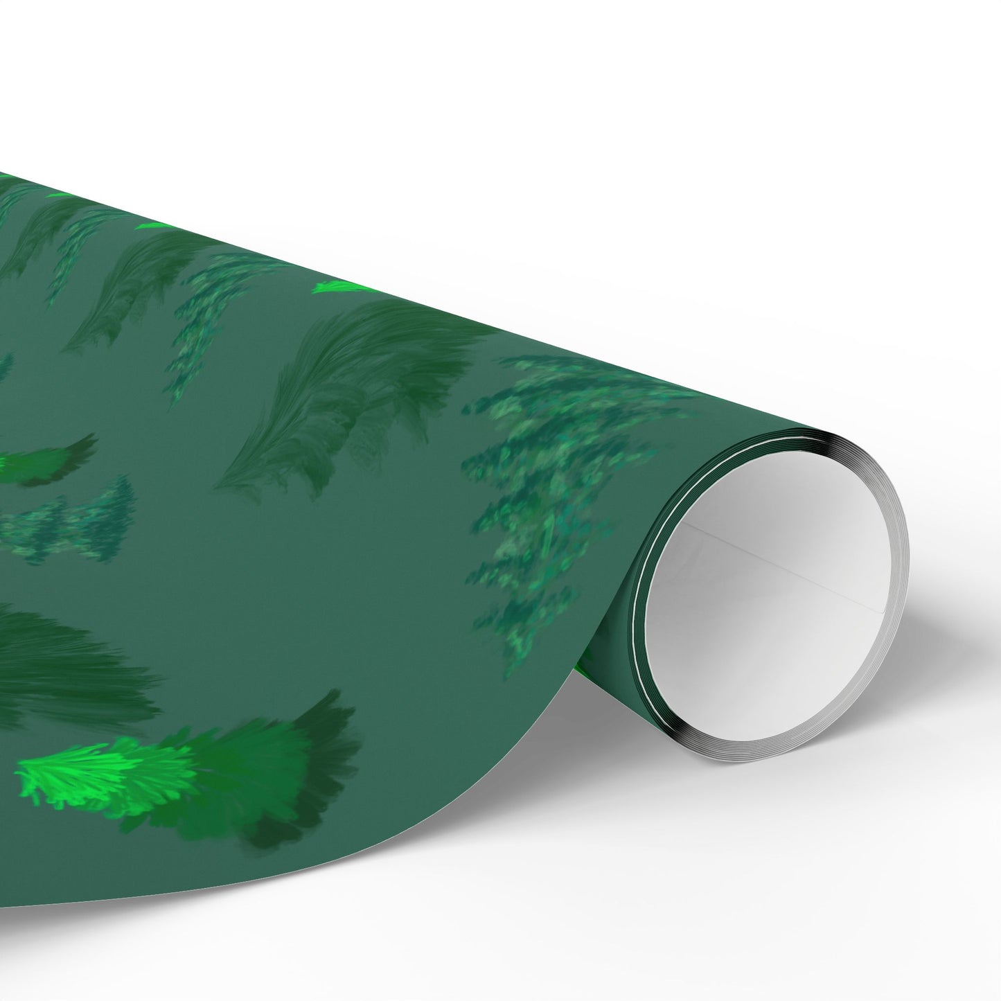 Evergreen Tree Wrapping Paper