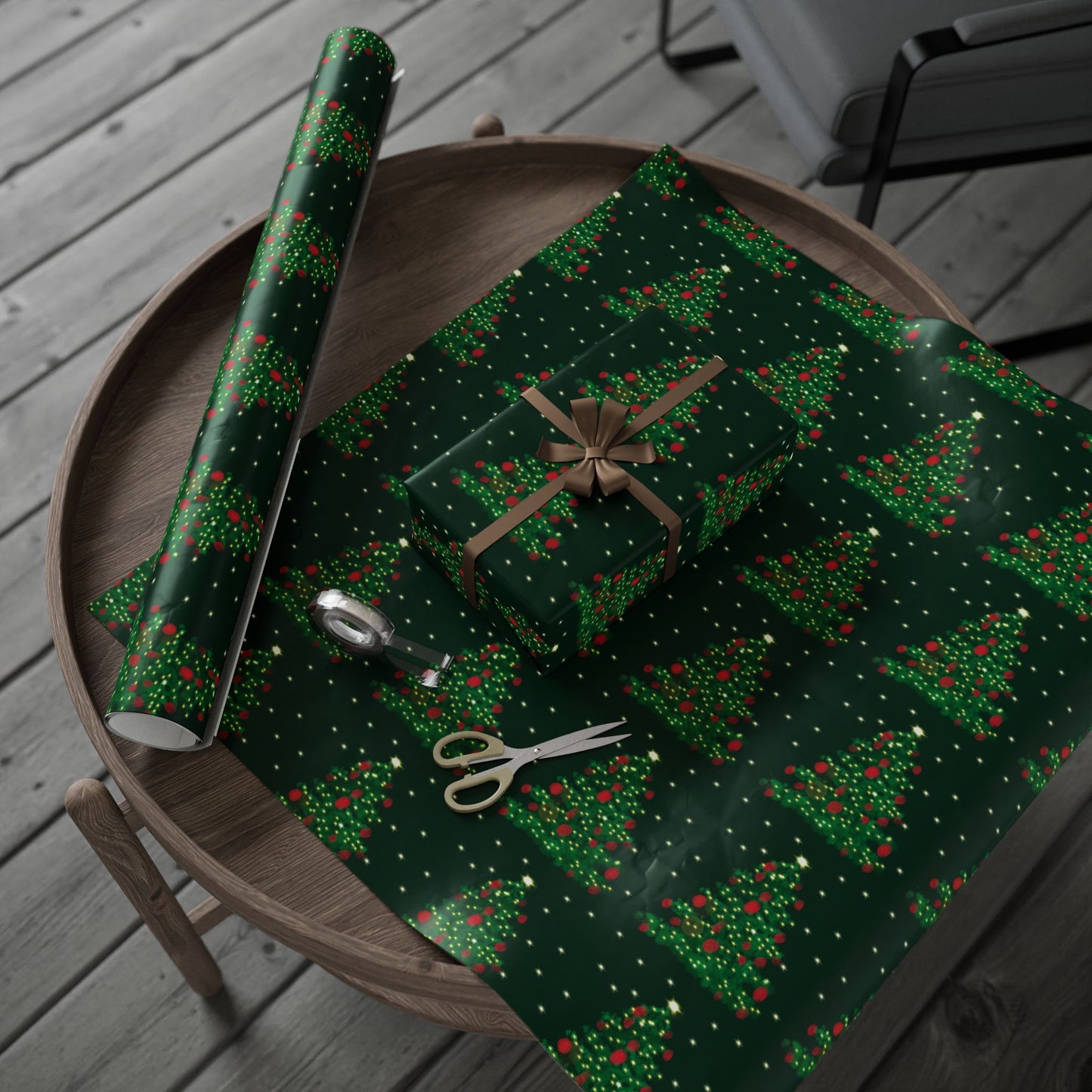 Christmas Tree Wrapping Paper