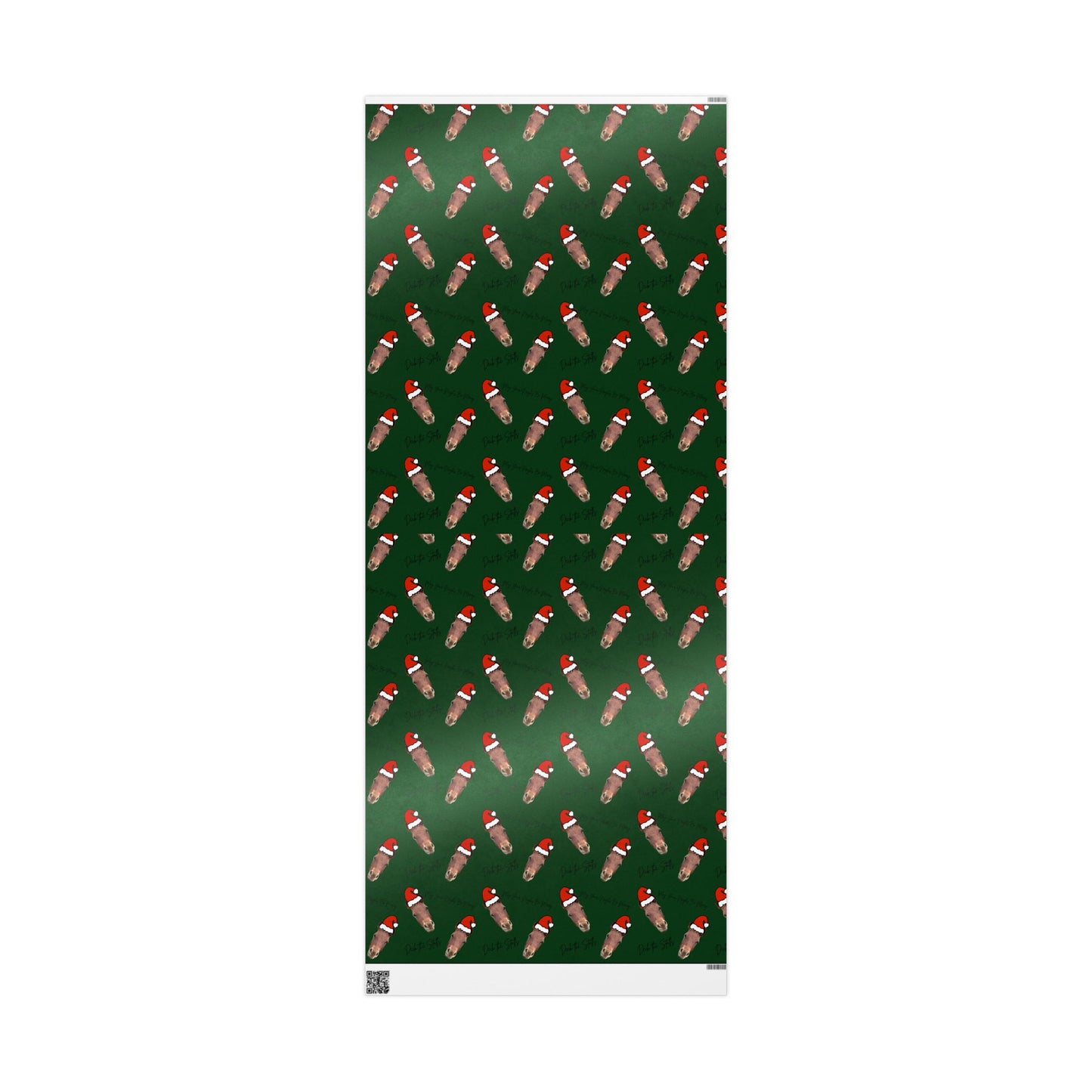 Deck the Stalls Wrapping Paper-Green