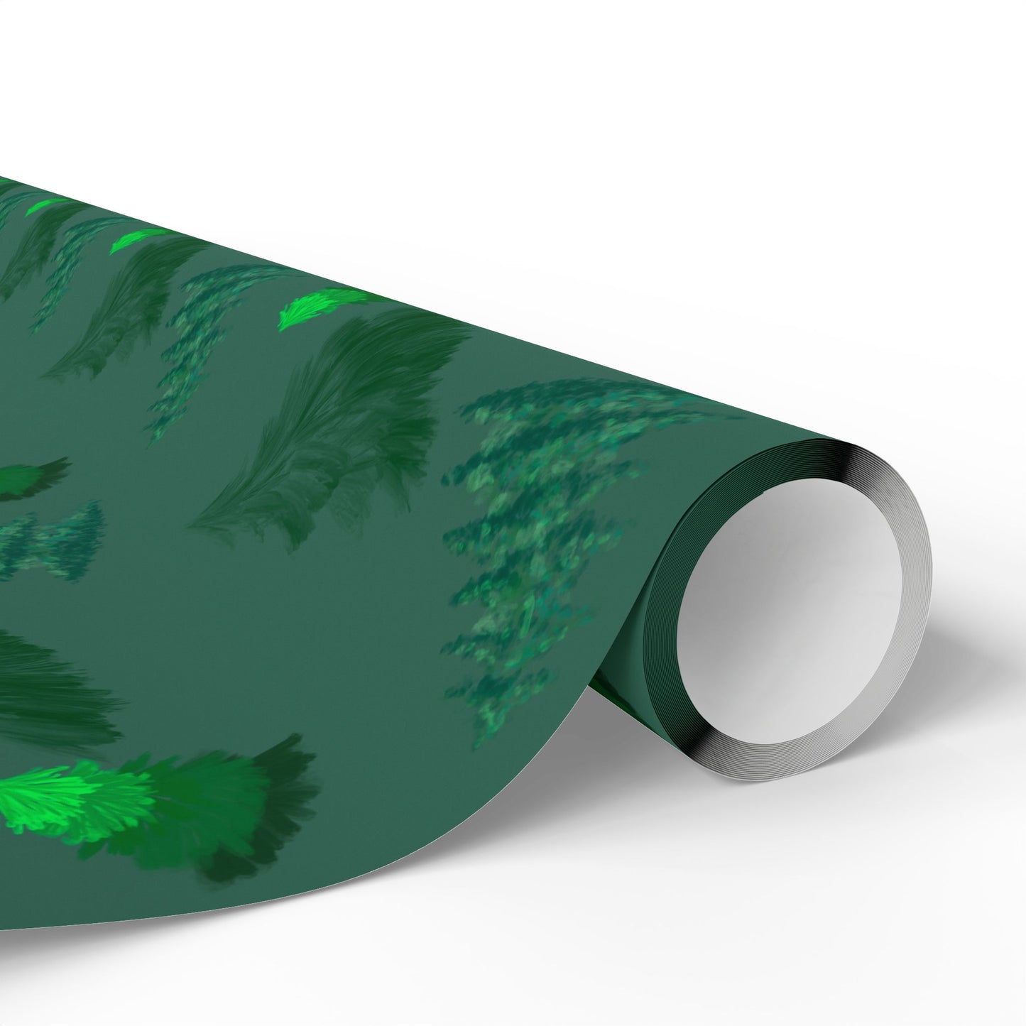 Evergreen Tree Wrapping Paper