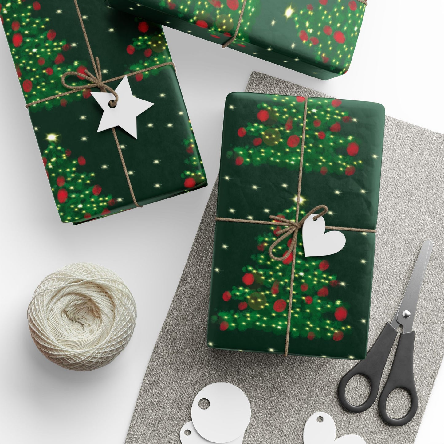 Christmas Tree Wrapping Paper