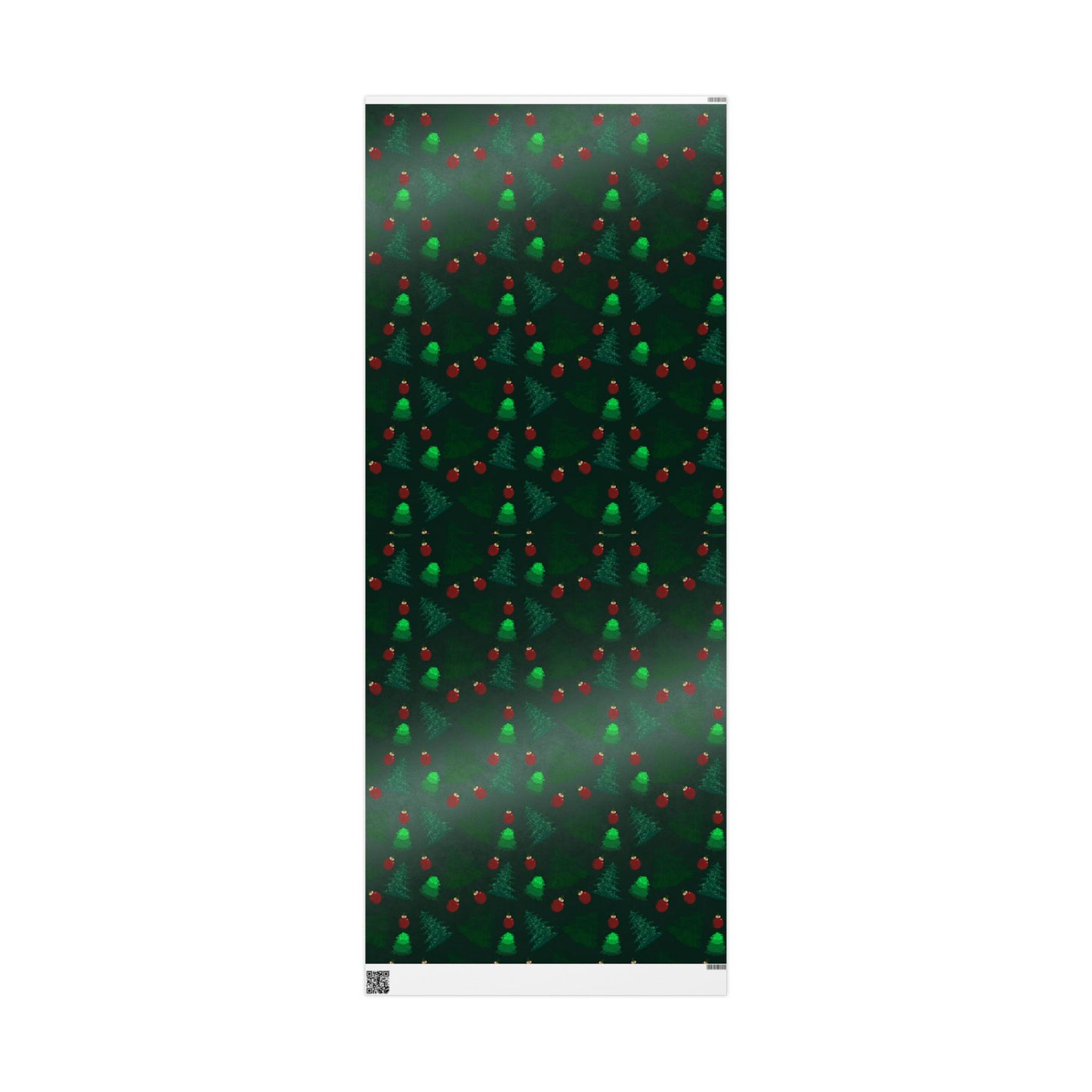 Evergreen Christmas Tree Wrapping Paper