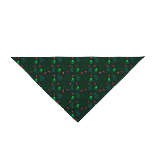 Pet Bandana - Christmas Tree Dog Bandana for Good Boys on the Nice List