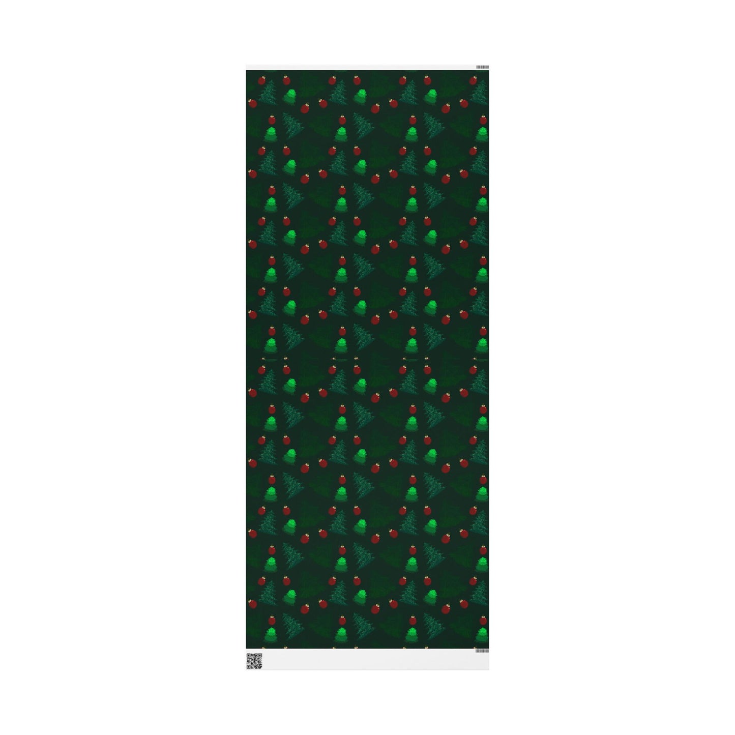 Evergreen Christmas Tree Wrapping Paper